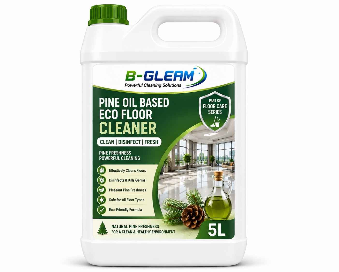 Pine Oil-Based Floor Cleaner